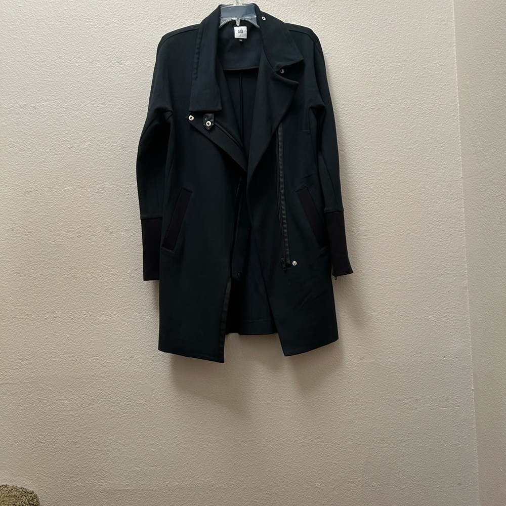 CAbi Dark Green with Black Jacket